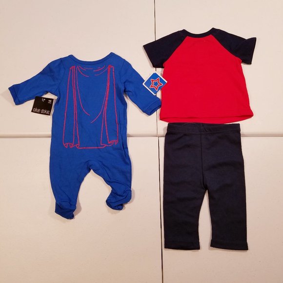 Okie Dokie, Swiggles Pants, & Henley Tee Bundle - Picture 2 of 2